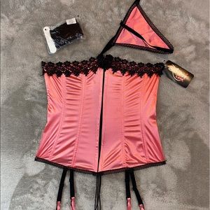 NWT Lovers Lane Corset Bustier